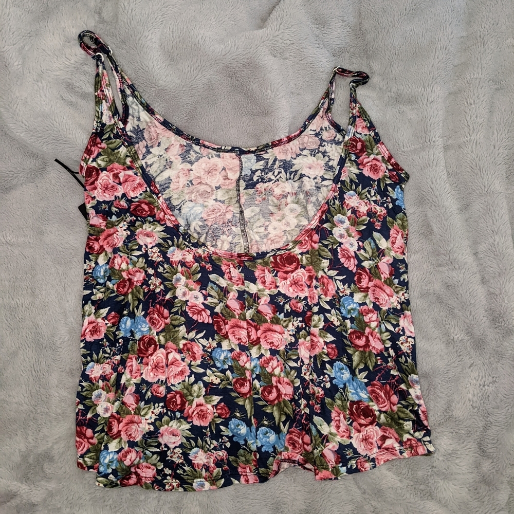 New Michael Lauren Floral Tank top Small - Picture 3 of 5